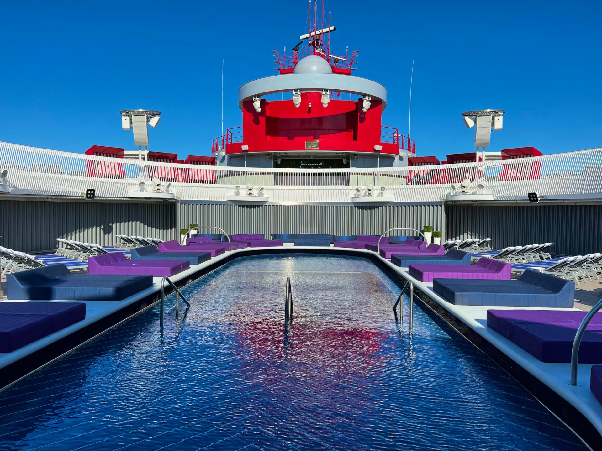 The scene at the dock in Naples